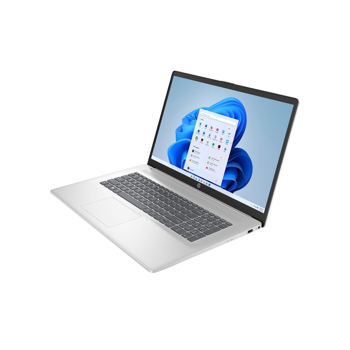 HP 17T-CN300 17.3" 32GB 256GB SSD Core™ i7-1355U 1.7GHz WIN11P, Natural Silver (Refurbished - Fair)