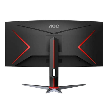 AOC CU34G2XP 34" UW-QHD (3440x1440) 180Hz 1ms Curved LED FreeSync Gaming Monitor, Black (Refurbished - Excellent)
