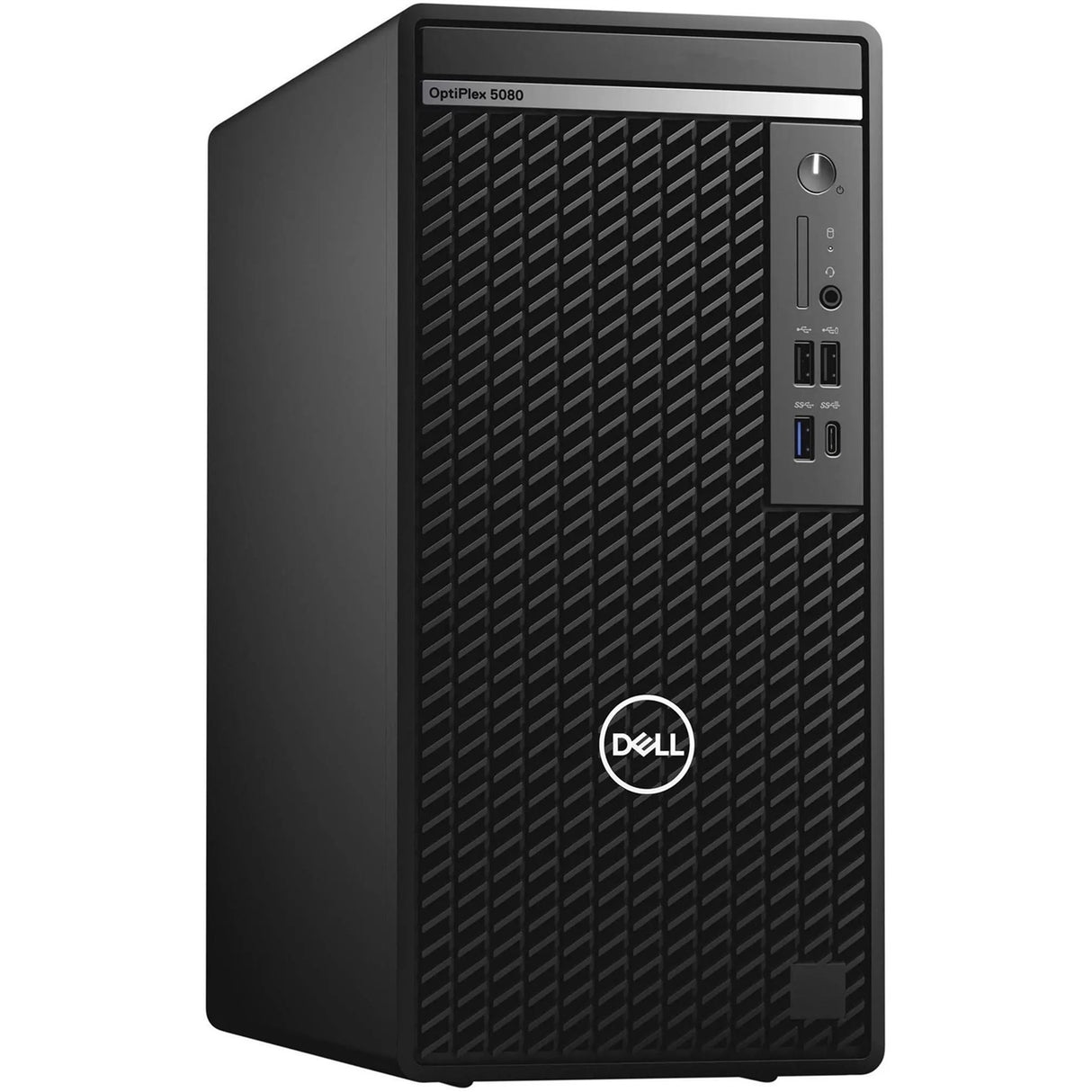 Dell Optiplex 5080 Tower (16GB, 512GB SSD, i7-10700, GTX 1660s) Win11P, Black (Refurbished - Fair)