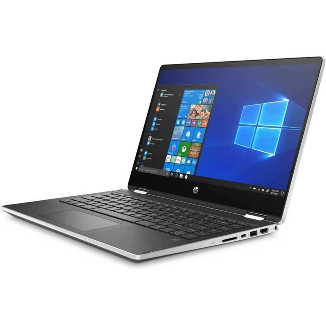 HP Pavilion x360 14M-DH0001DX 14" Touch 32GB 512GB SSD Core™ i3-8145U 2.1GHz WIN11H, Silver (Refurbished - Fair)