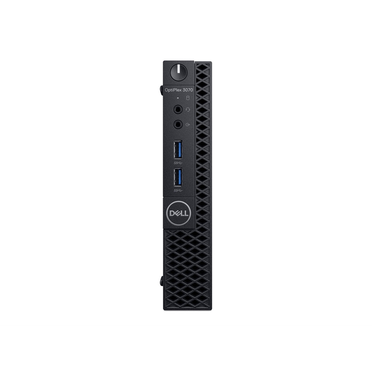 Dell Optiplex 3070 MicroTower 16GB 256GB SSD Core™ i3-9100T 3.1GHz WIN11P, BLACK (Refurbished - Fair)