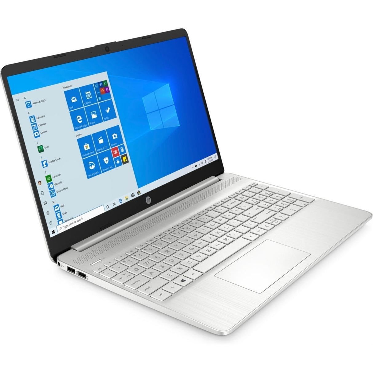 HP 15-DY2046MS 15.6" 8GB 256GB SSD Core™ i5-1135G7 2.4GHz WIN11H, Natural Silver (Refurbished - Fair)
