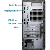 Dell Optiplex 5090 (16GB, 256GB SSD, i7-10700 2.9GHz) Win11P, Black (Refurbished - Fair)