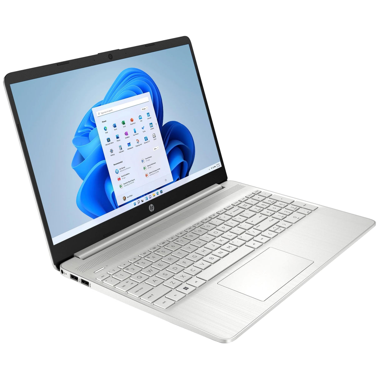 HP 15-DA0000 15.6" 12GB 256GB SSD Core™ i5-8250U 1.6GHz WIN11H, Natural Silver (Refurbished - Fair)