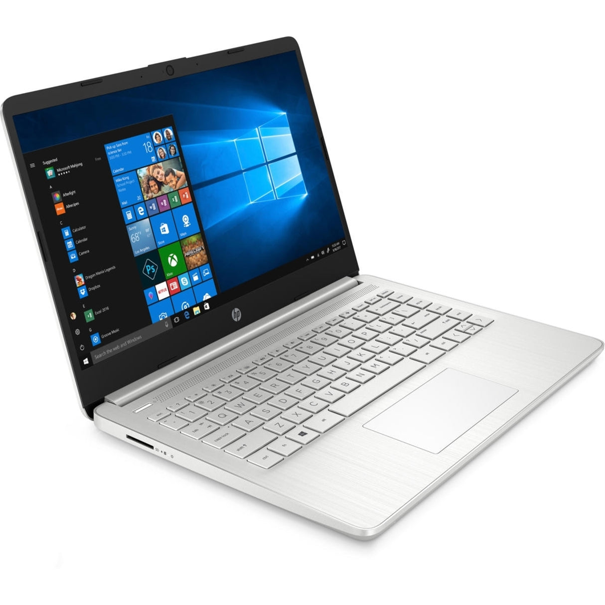 HP 14-DQ0011DX 14" Touch 4GB 128GB SSD Intel Core I3-8145U 1.1GHz Win11P, Pale Gold (Refurbished - Fair)
