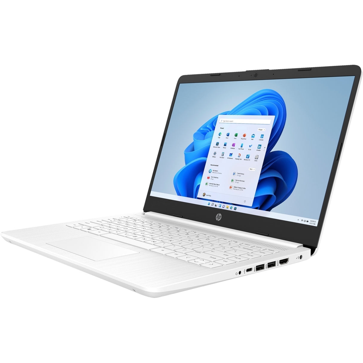HP 14T-DQ200 14" 8GB 512GB SSD Intel Core™ i3-1115G4 2.1GHz Win11P, Natural Silver (Refurbished - Fair)