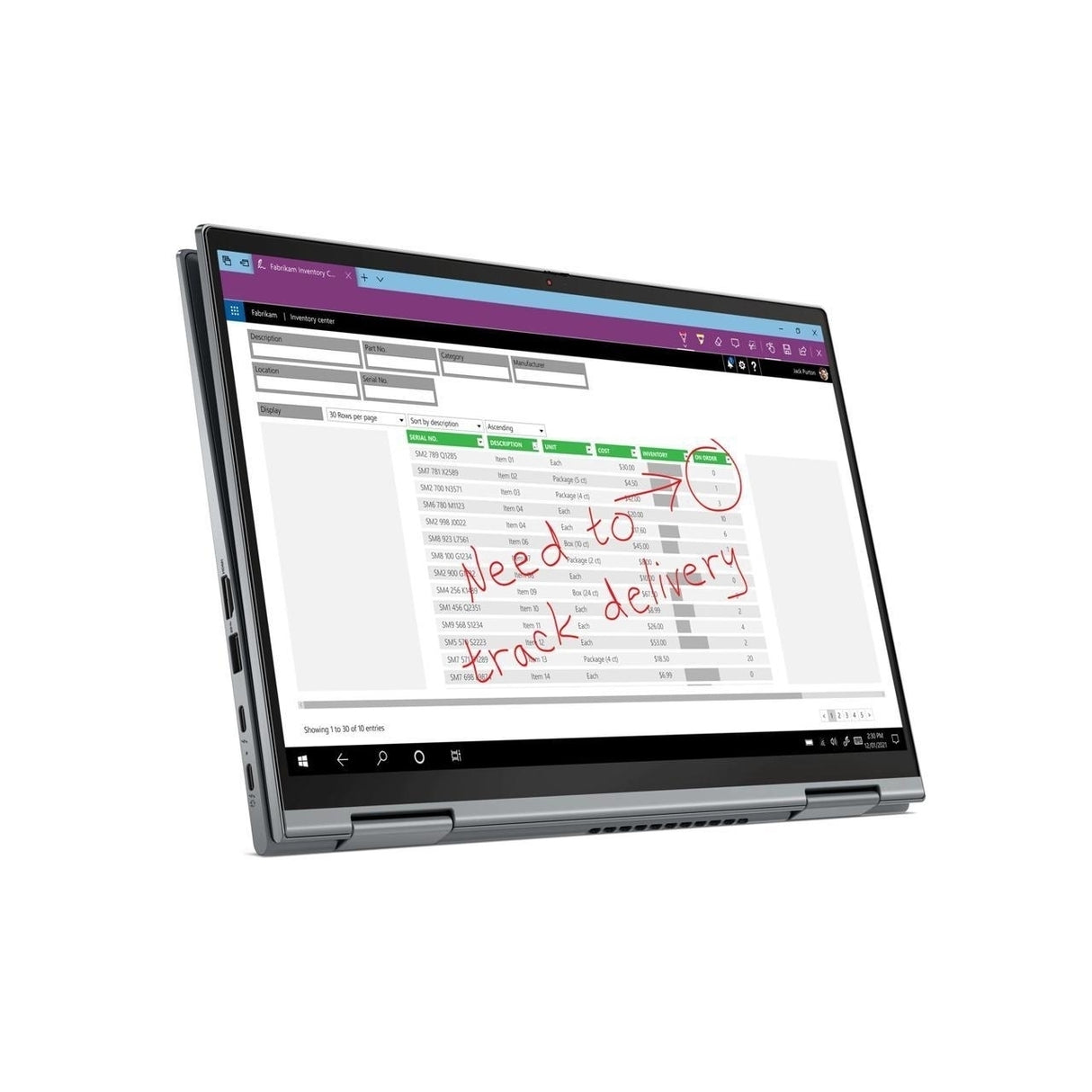 Lenovo ThinkPad x13 13.3" 8GB 256GB SSD Core™ i5-1135G7 2.4GHz WIN11P, Storm Grey (Refurbished - Fair)