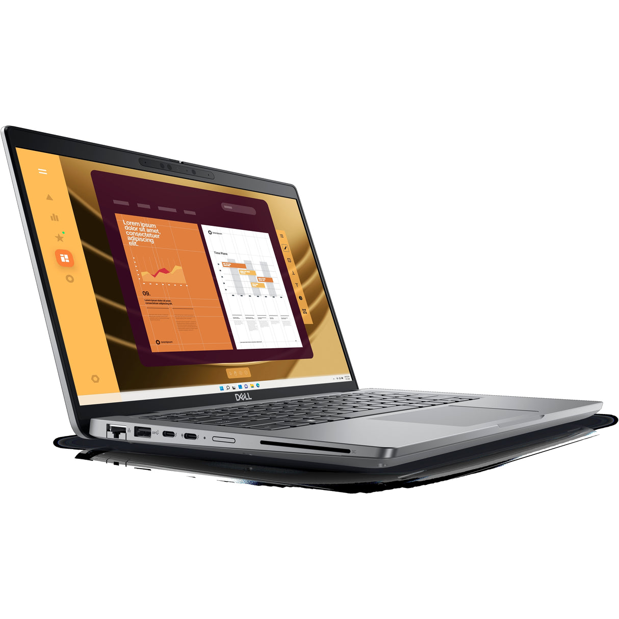 Dell Latitude 14" (8GB, 512GB SSD, Ultra 5 135U 1.10GHz) Win11P, Titan Grey (Refurbished - Fair)