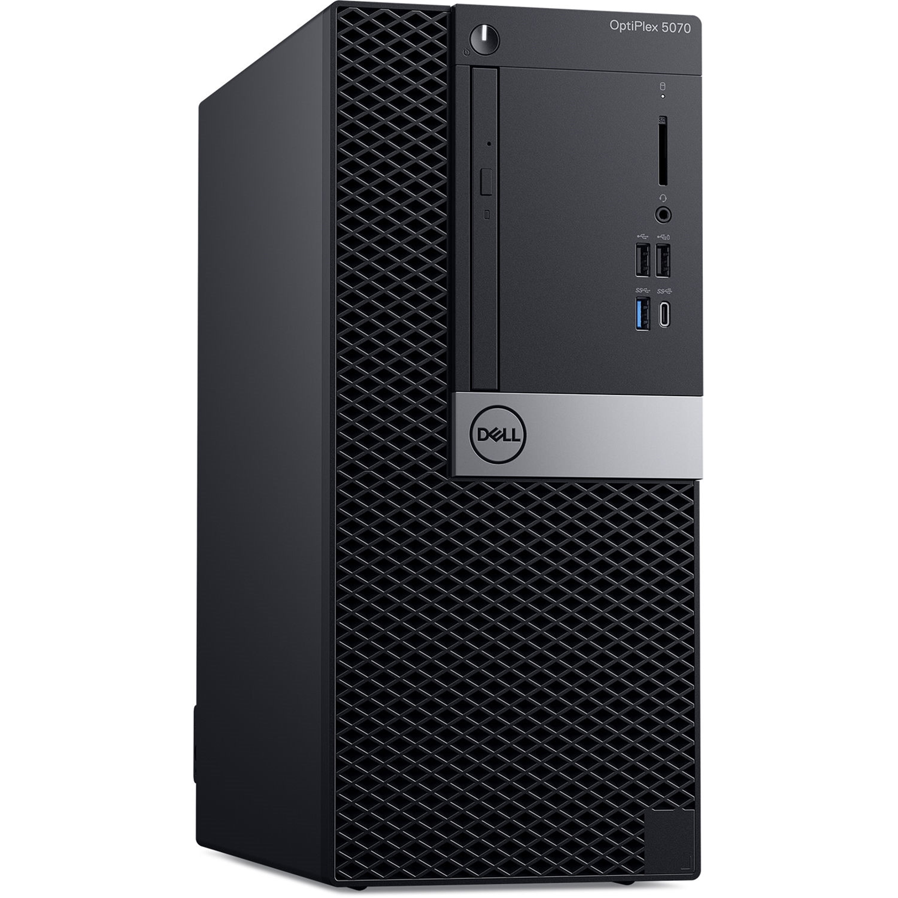 Dell Optiplex 5070 Tower (8GB, 256GB SSD, i7-9700 3GHz) Win11P, Black