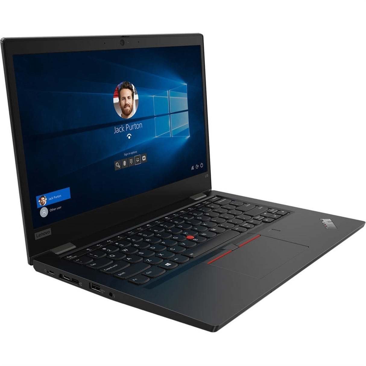 Lenovo ThinkPad L13 Yoga 13.3" Touch 8GB 512GB SSD Intel Core i5-10210U 1.6GHz Win11H, Black (Refurbished - Excellent)