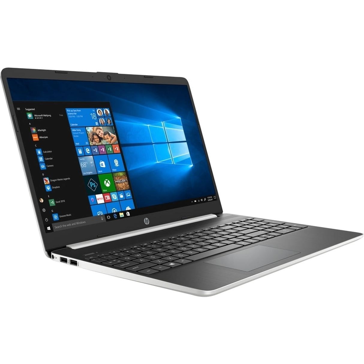 HP 15-DY1023DX 15.6" 12GB 256GB SSD Core™ i5-1035G1 1.0GHz WIN11H, Silver (Refurbished - Fair)