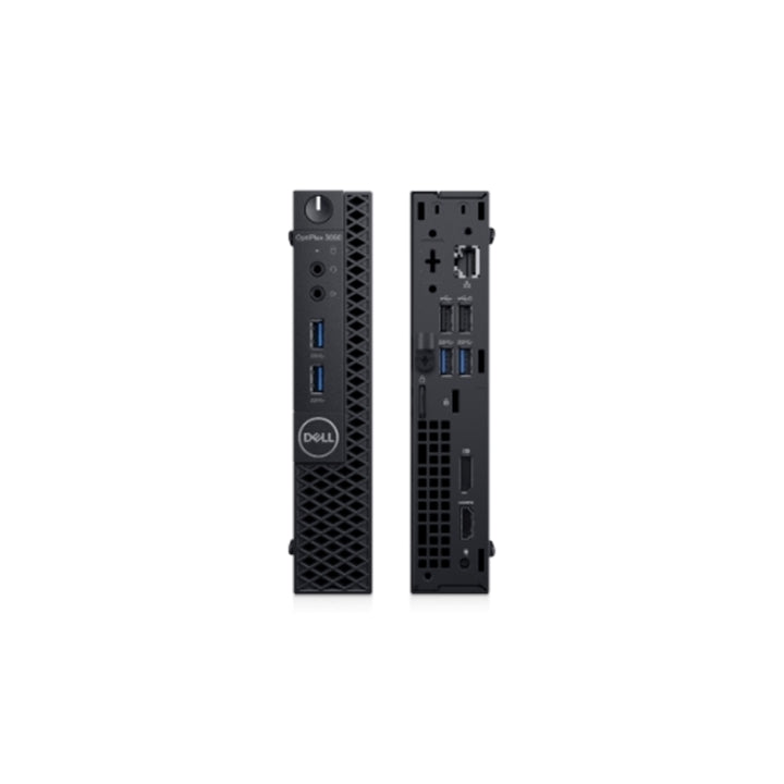 Dell Optiplex 3060 MicroTower 8GB 512GB SSD Core™ i5-8400T 1.7GHz WIN11P, BLACK (Refurbished - Excellent)