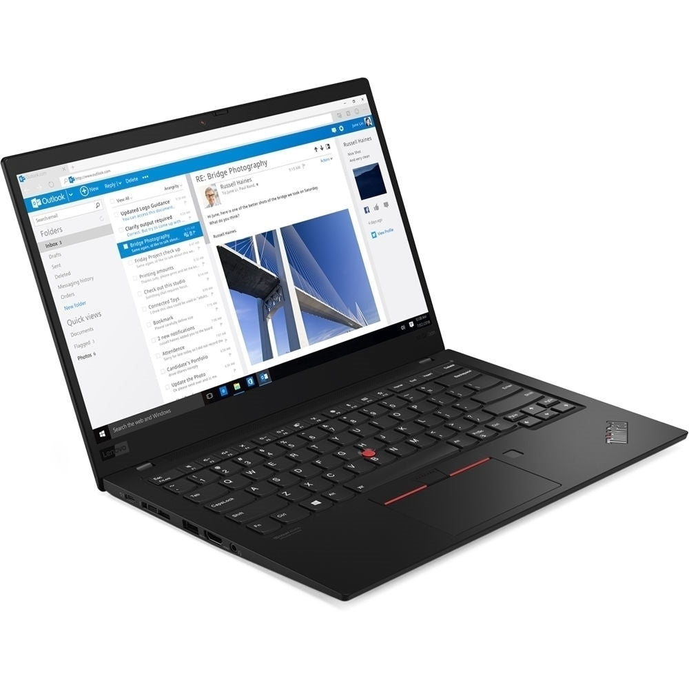 Lenovo ThinkPad X1 Carbon Gen 7 14" 16GB 512GB SSD Core™ i7-8665U 1.9GHz WIN11H, Black (Refurbished - Excellent)