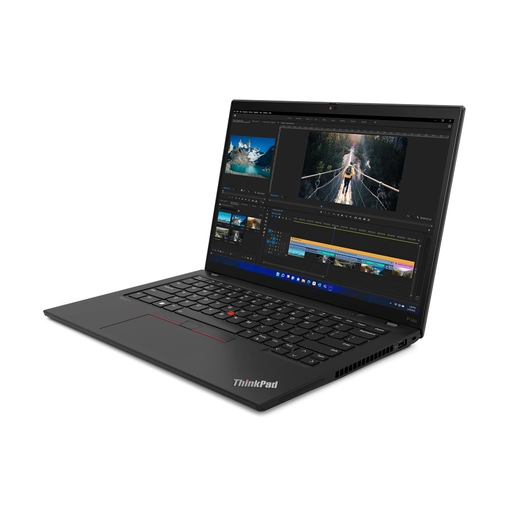 Lenovo ThinkPad P14s Gen 3 14" 32GB 512GB SSD Core™ i7-1280P 3.3GHz WIN11P, Black (Refurbished - Very Good)