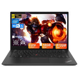 Lenovo ThinkPad T14s Gen 2 14" 16GB 512GB SSD Core™ I7-1185G7 3.0GHz WIN11P, Thunder Black (Refurbished - Fair)