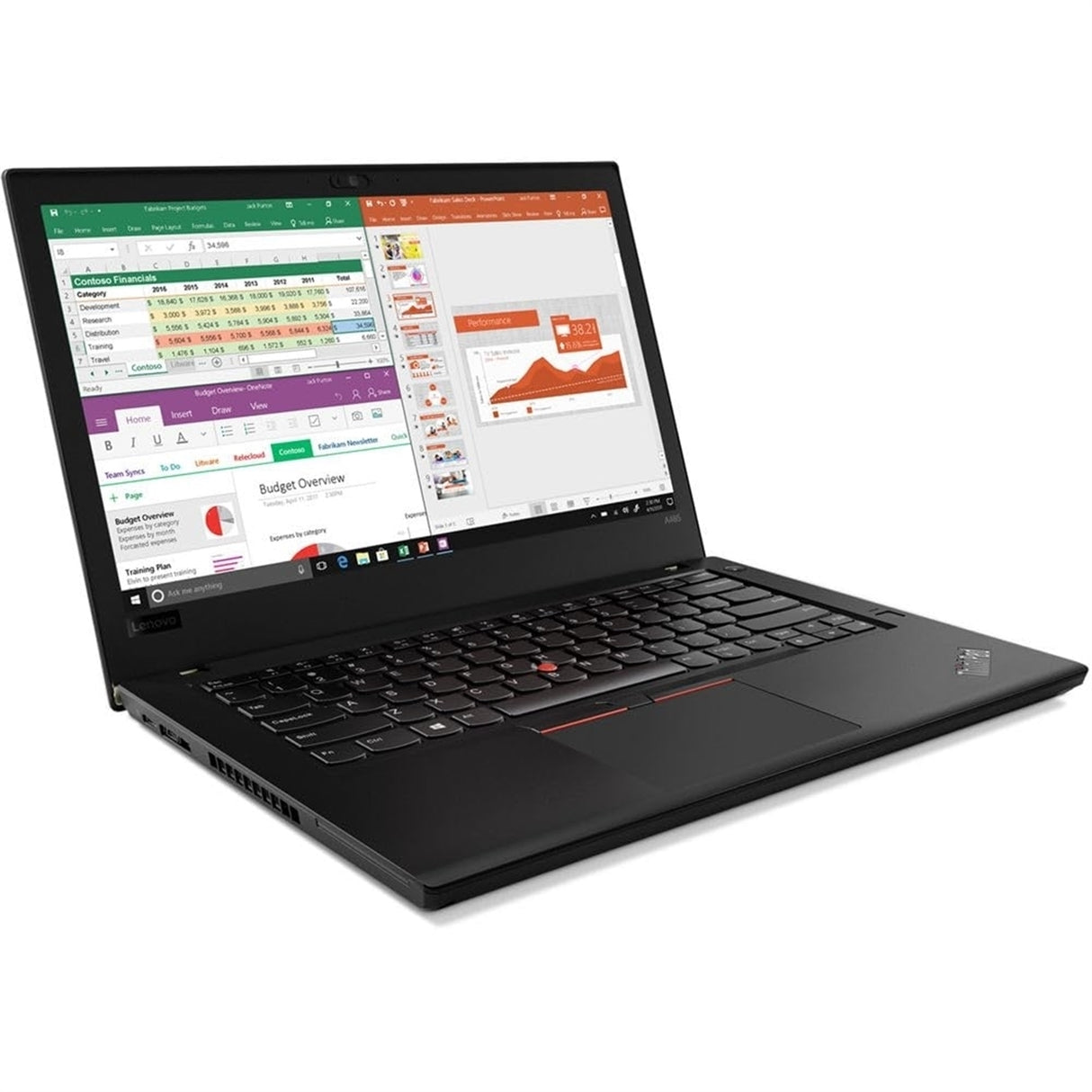 Lenovo Thinkpad A485 14" 16GB 512GB SSD AMD Ryzen™ 5 Pro 2500U 2.0GHz WIN11P, Black (Refurbished - Premium)