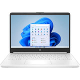 HP 14-CF0013DX 14" 16GB 512GB Core™ i3-7100U 2.40GHz WIN11H, Pale Gold (Refurbished - Fair)