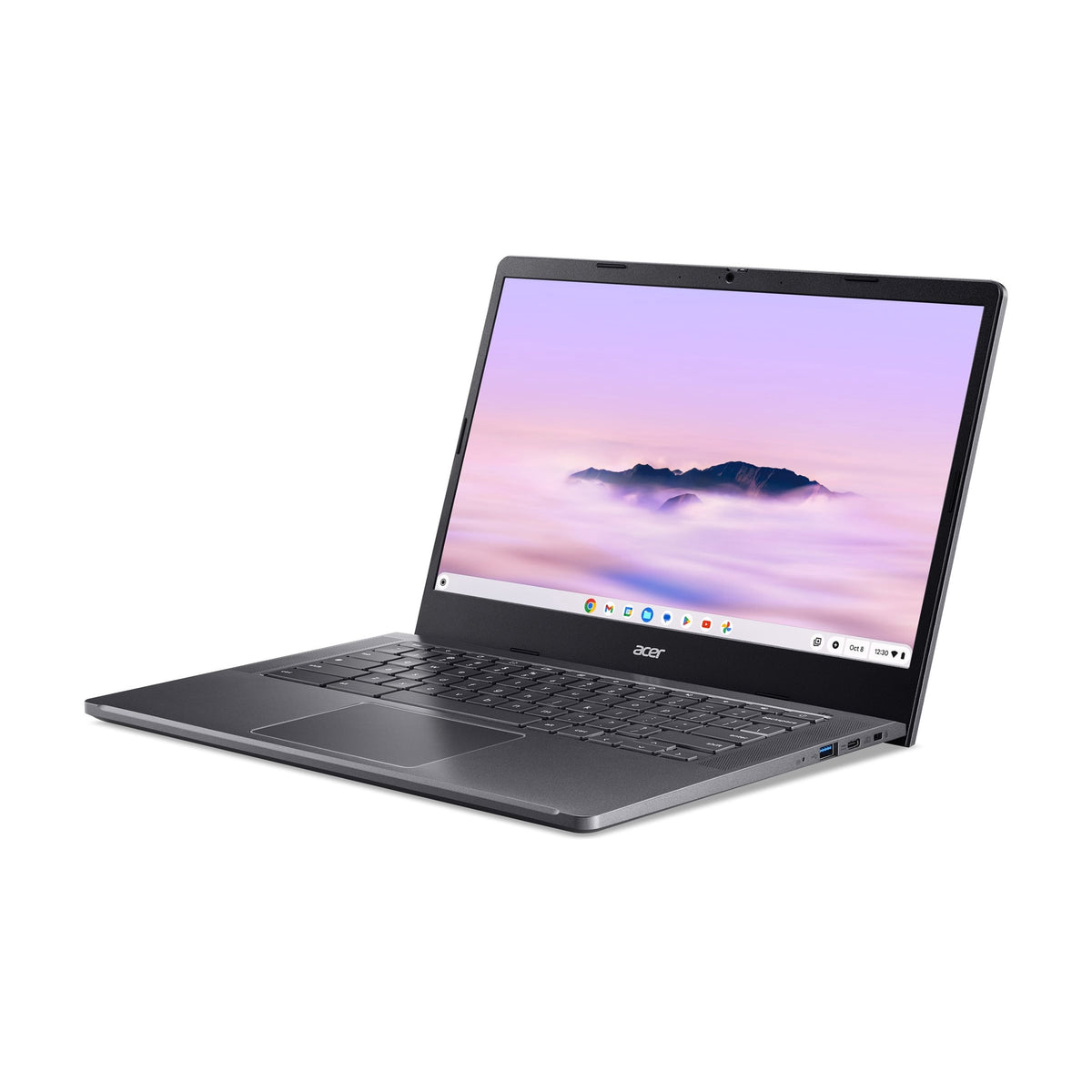 Acer Chromebook 514 CB514-3HT 14" 8GB 256GB eMMC AMD Ryzen™ 3 7320C 2.40GHz ChromeOS, Steel Gray (Refurbished - Very Good)