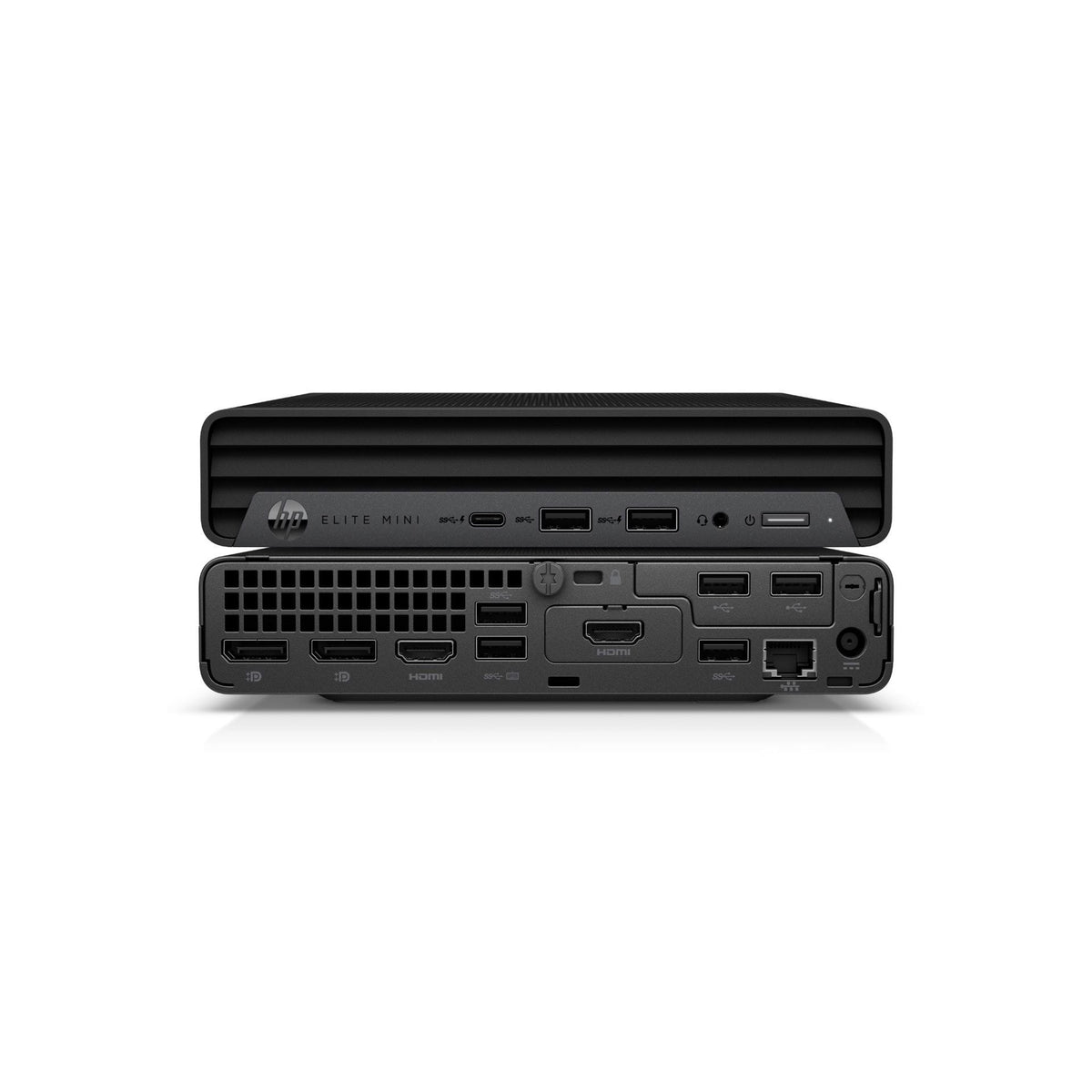 HP Elite 800 G9 Mini PC 16GB 256GB SSD Core™ i5-12500T 2GHz WIN11P, Black (Refurbished - Fair)