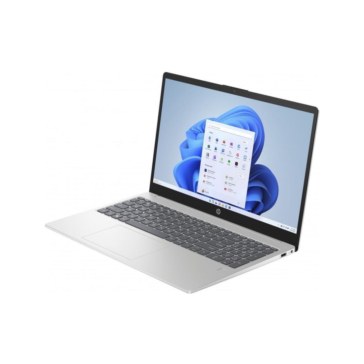 HP 15-FD0005DX 15.6" Touch 16GB 512GB SSD Intel Core™ i5-1235U 1.3GHz Win11H, Natural Silver (Refurbished - Very Good)