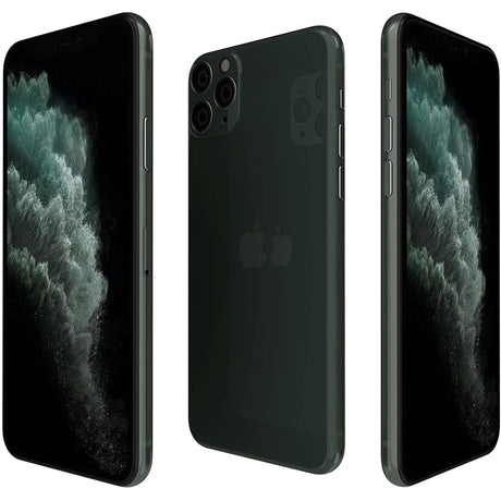 Apple iPhone 11 Pro Max 64GB 6.5" 4G LTE AT&T, Midnight Green (Refurbished - Premium)