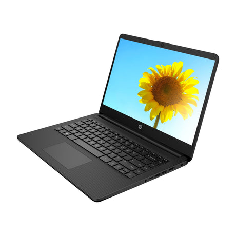 HP 14-DQ0000 14" 4GB 64GB eMMC Celeron® N4020 1.10GHz WIN11H, Jet Black (Refurbished - Very Good)