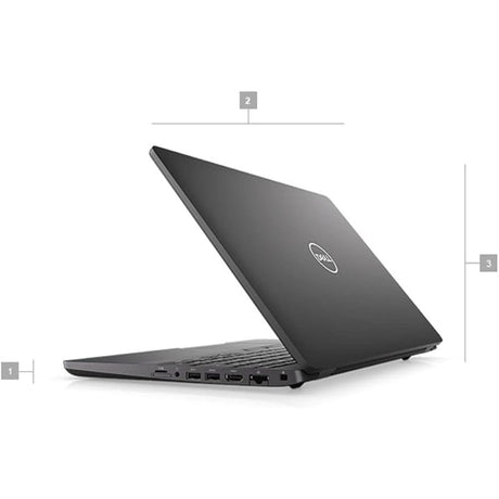 Dell Latitude 5500 15.6" 32GB 512GB SSD Core™ i7-8665U 1.9GHz WIN11P, Black (Refurbished - Very Good)