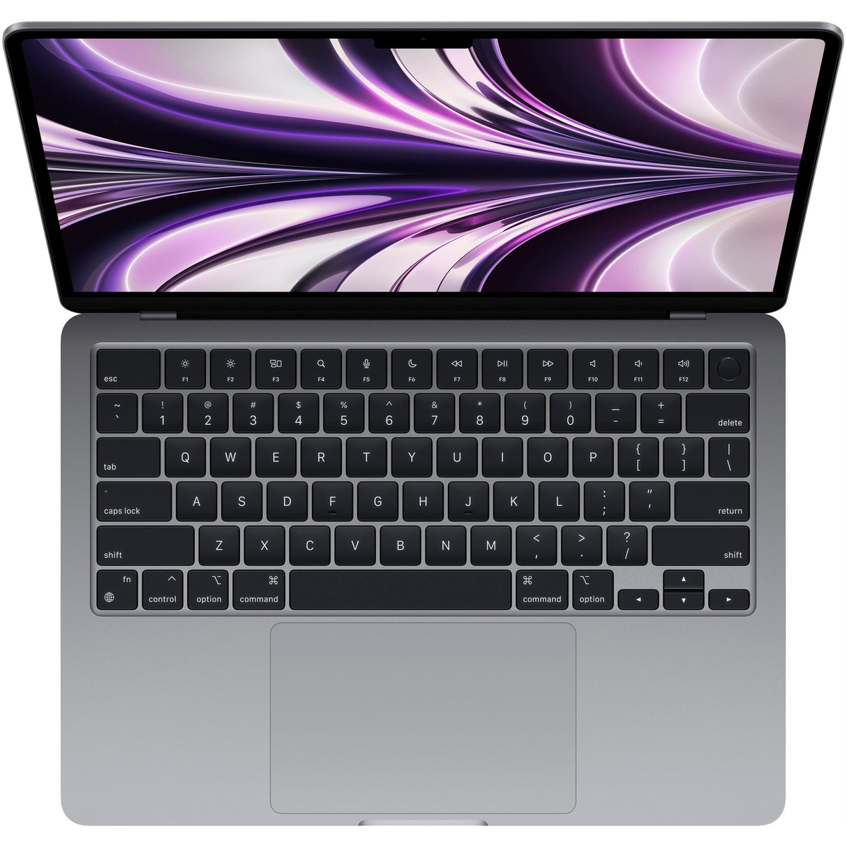 Apple MacBook Air (M2, 2022) 13.6" 16GB 256GB SSD Apple M2 3.49GHz macOS, Space Gray (Refurbished - Very Good)