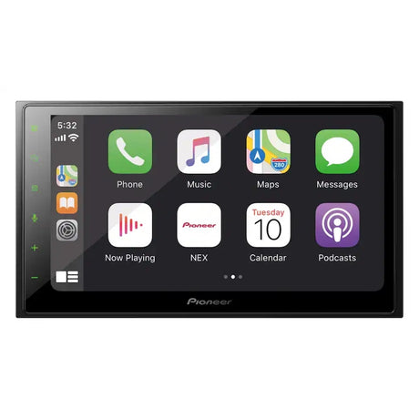 Pioneer - 6.8" Android Auto and Apple CarPlay Bluetooth Digital Media Receiver - Black (Refurbished - Excellent)