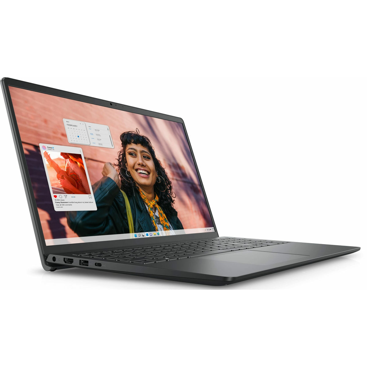 Dell Inspiron 15 3530 15.6" 8GB 512GB SSD AMD Ryzen™ 5 7520U 4.3GHz WIN11H, Carbon Black (Refurbished - Fair)