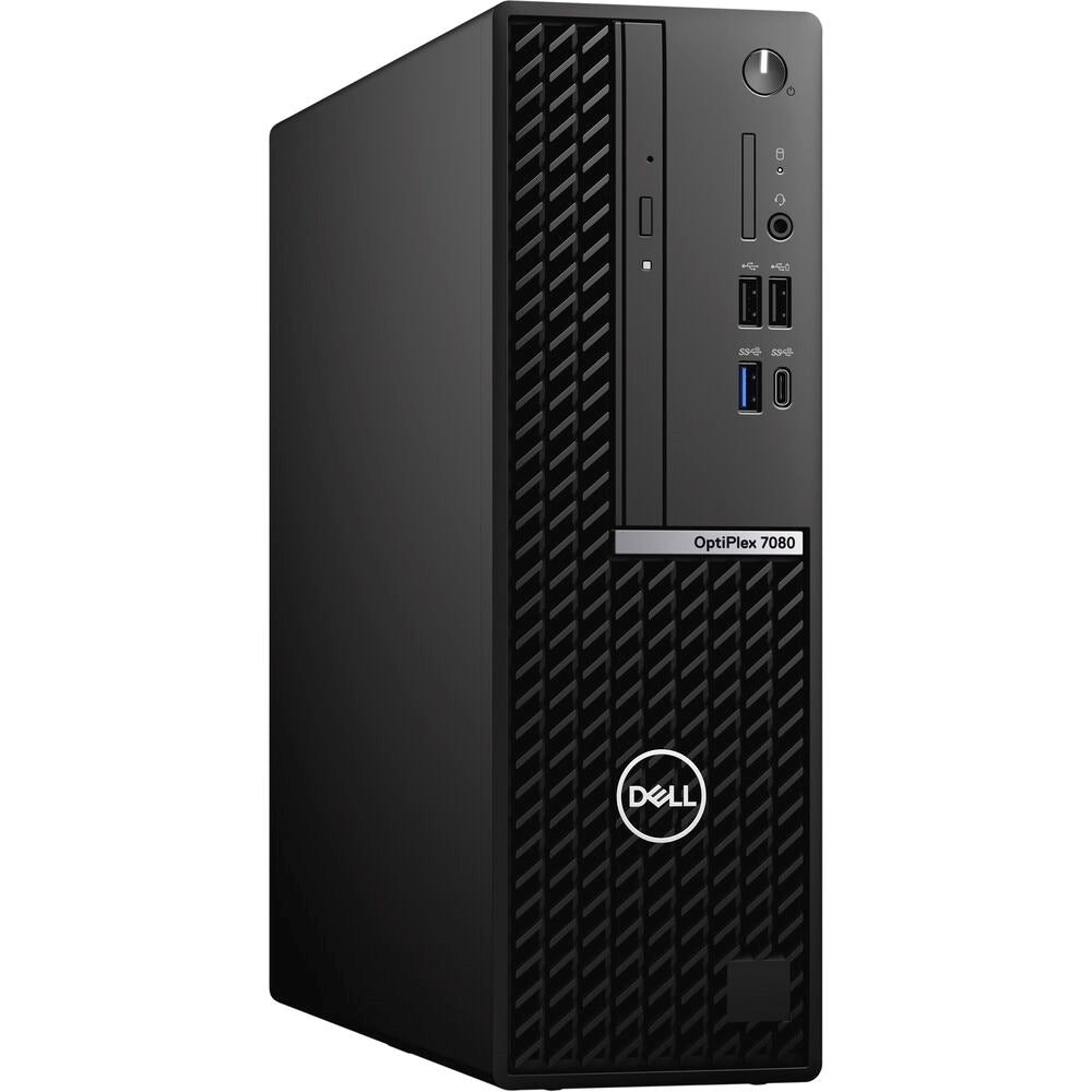 Dell Optiplex 7080 SFF 16GB 256GB SSD Core™ i9-10900K 3.70GHz WIN11P, Black (Refurbished - Fair)