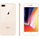 Apple iPhone 8 Plus 64GB 5.5" 4G LTE Unlocked, Gold (Refurbished - Fair)