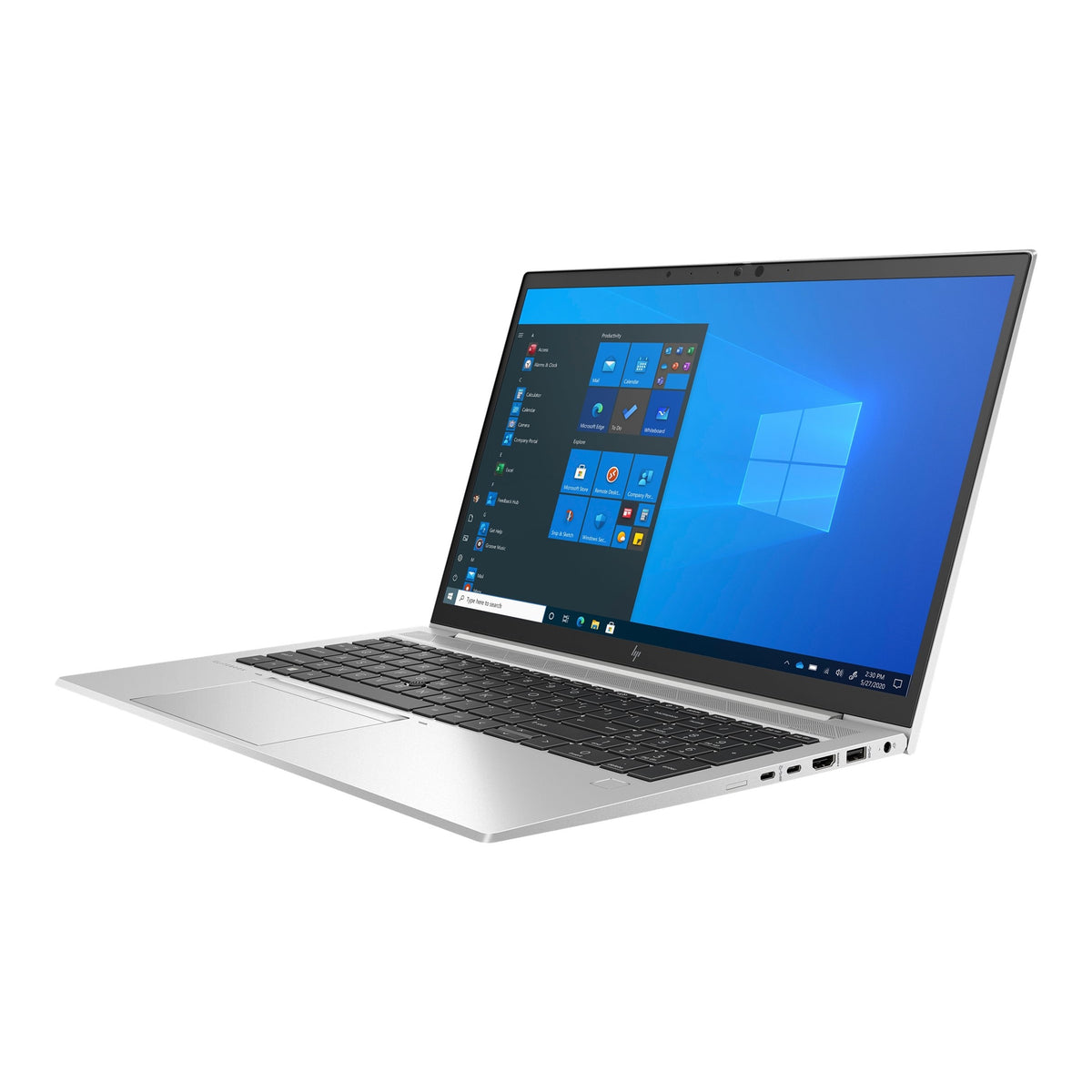 HP EliteBook 855 G8 15.6" 32GB 256GB SSD AMD Ryzen™ 7 Pro 5850U 1.9GHz Win10P, Natural Silver (Refurbished - Very Good)
