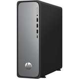 HP Slimline S03-0034 (8GB, 256GB SSD, i3-13100 4.5GHz) Win11P, Meteor Silver (Refurbished - Excellent)