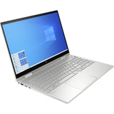HP ENVY X360 15M-ED0013DX 15.6" Touch 8GB 512GB SSD I5-1035G1 2.7GHz Win11H, Natural Silver (Refurbished - Fair)