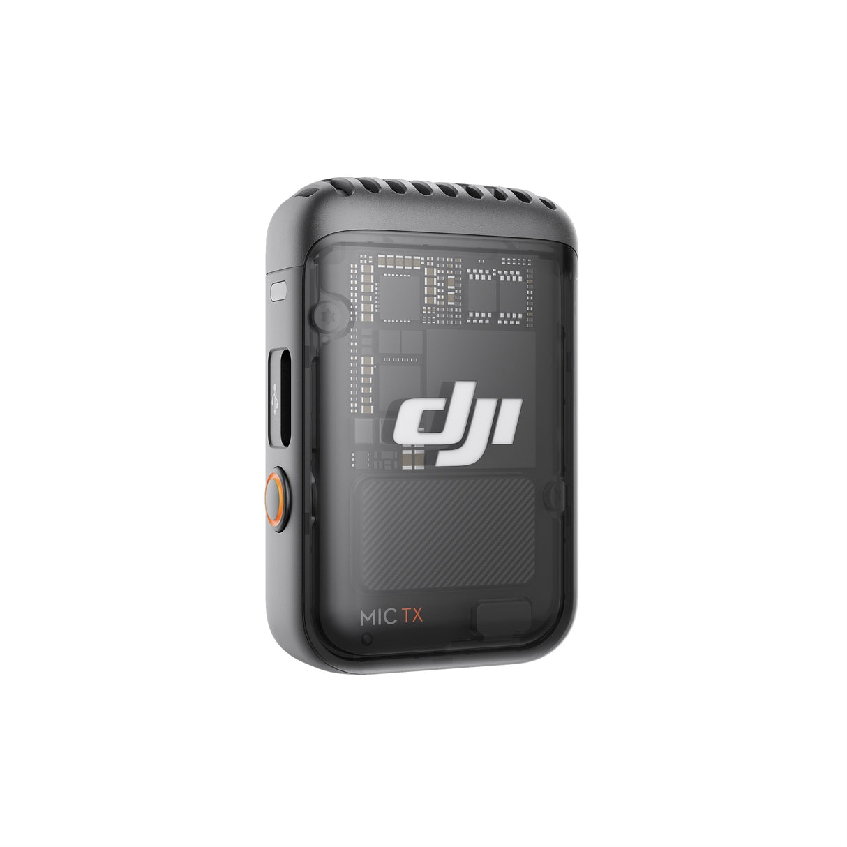 DJI Mic 2 Wireless Microphone System (2 TX + 1 RX + Charging Case), Shadow Black (Refurbished - Excellent)