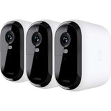 Arlo Essential XL 2nd Gen Outdoor Wireless HD 3 Camera Kit - White (New)