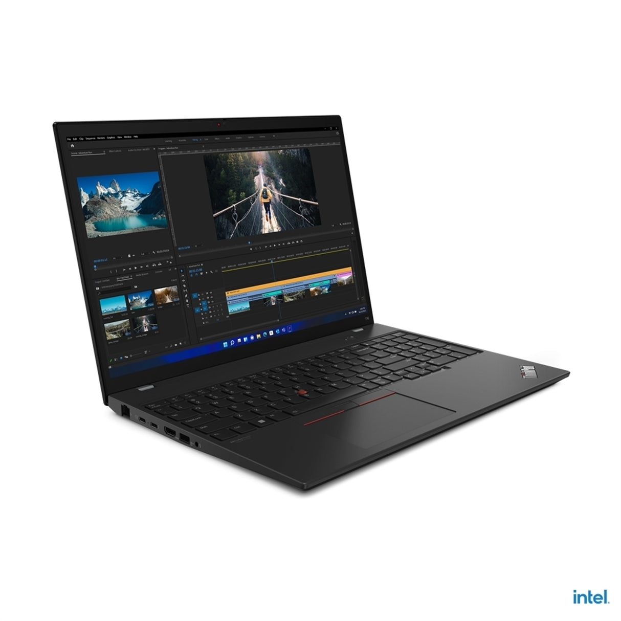 Lenovo ThinkPad T16 Gen 1 16" 16GB 512GB SSD Core™ i5-1235U 1.3GHz WIN11P, Thunder Black (Refurbished - Premium)