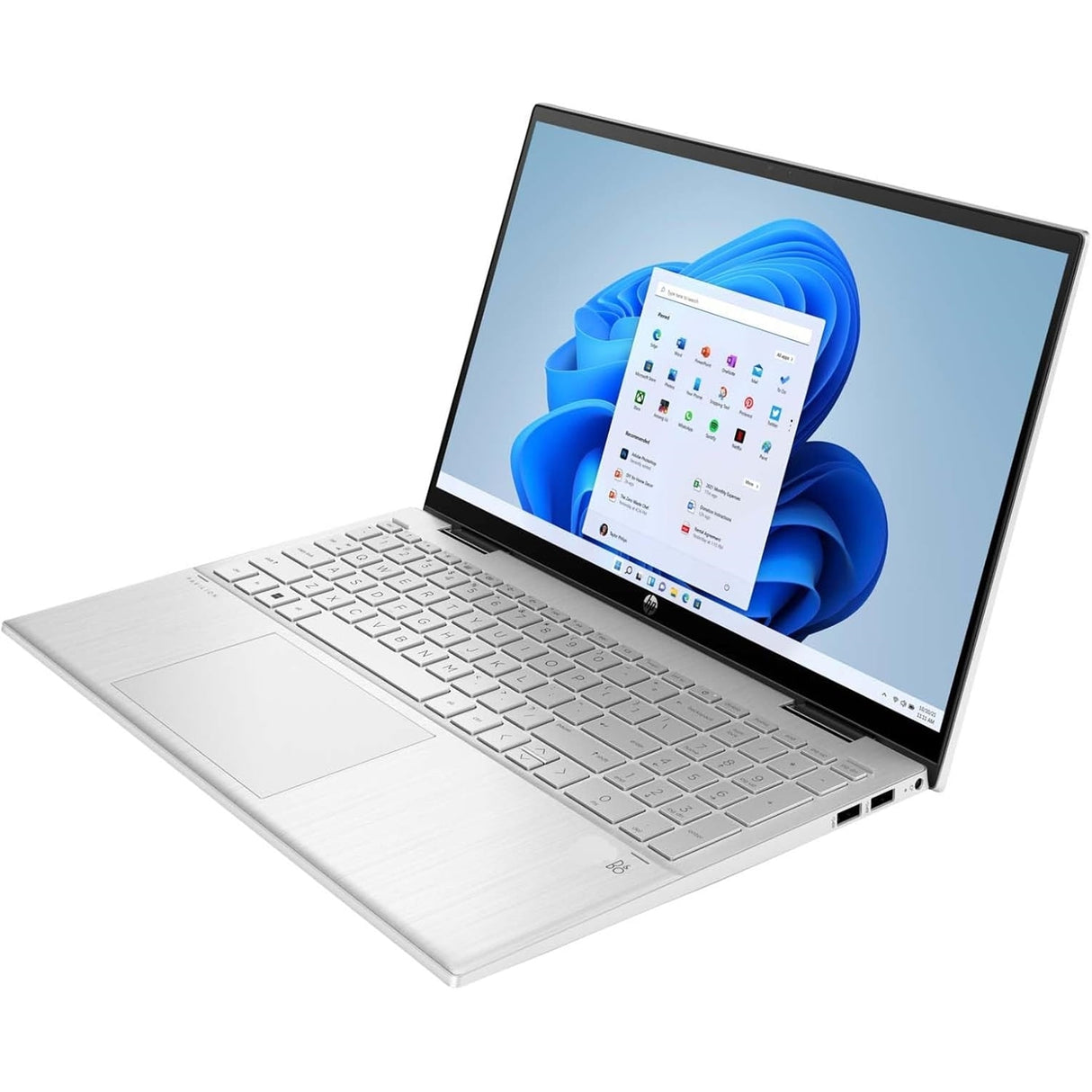 HP 15T-ER100 15.6" Touch 8GB 256GB SSD Intel Core™ I5-1235U 2.4GHz Win11H, Silver (Refurbished - Fair)