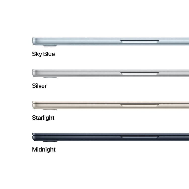 Apple MacBook Air (13-inch, M4, 2025) 13.6" 16GB 512GB SSD Apple M4 4.1GHz macOS, Silver (Refurbished - Fair)