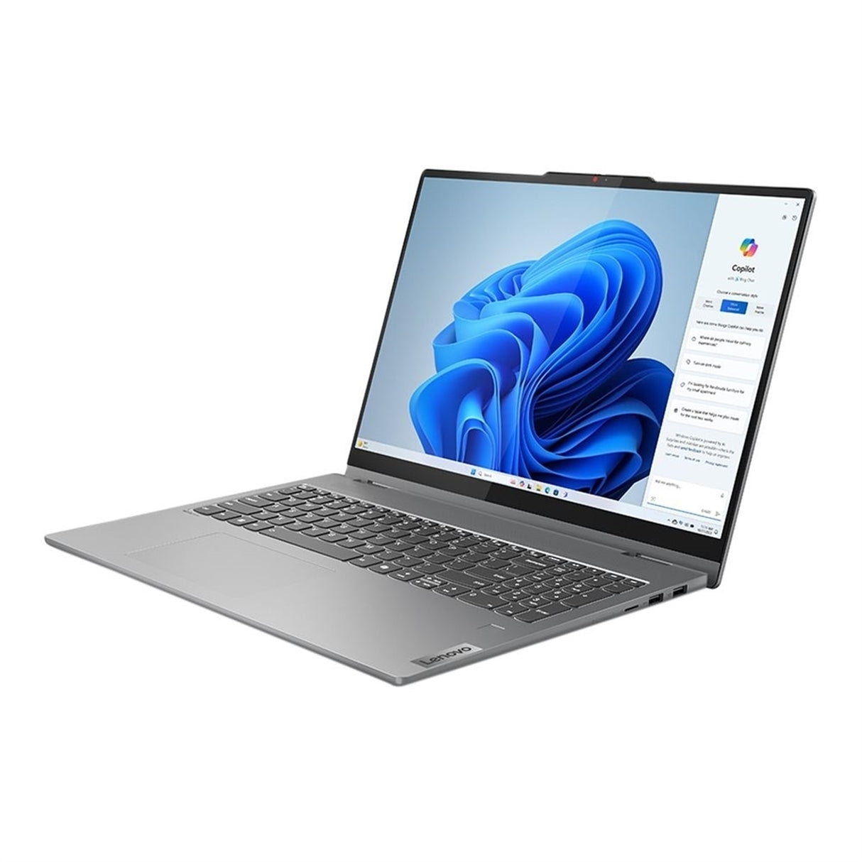 Lenovo Yoga 7 2-in-1 16AHP9 16" 8GB 512GB SSD AMD Ryzen™ 5 8640HS 3.5GHz WIN11H, Silver (Refurbished - Fair)