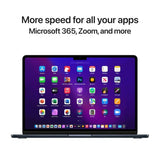 2022 Apple MacBook Air (13", 8GB, 256GB SSD, Apple M2 3.49GHz) MacOS, Space Gray (Refurbished - Excellent)
