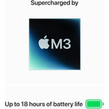 Apple MacBook Air (13-inch, M3, 2024) 13.6" 24GB 512GB SSD Apple M3 4.00GHz macOS, Starlight (Refurbished - Fair)
