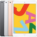 Apple iPad 7th Gen 10.2" - 32GB, 4G LTE Unlocked, Silver (Refurbished - Fair)