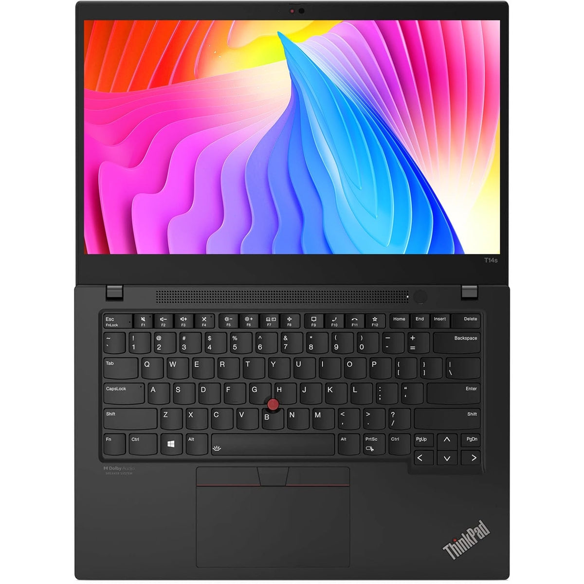 Lenovo ThinkPad T14s Gen 2 14" 16GB 512GB SSD Core™ I7-1185G7 3.0GHz WIN11P, Thunder Black (Refurbished - Premium)