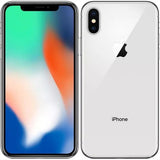Apple iPhone X 256GB - 4G LTE, Unlocked, Silver (Refurbished - Excellent)