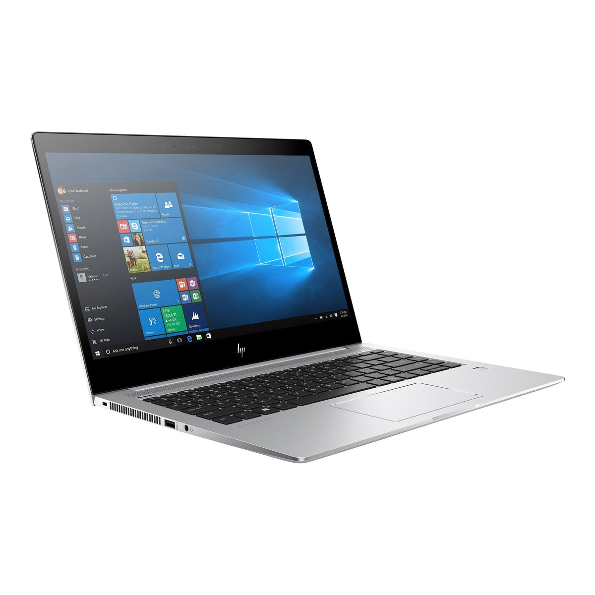 HP EliteBook 1040 G4 14" 16GB 256GB SSD Core™ i7-1355U 1.7GHz WIN11P, Natural Silver (Refurbished - Fair)
