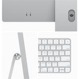 Apple iMac A2873 24" 8GB 512GB SSD Apple M3 2.66GHz, Silver (Refurbished - Excellent)