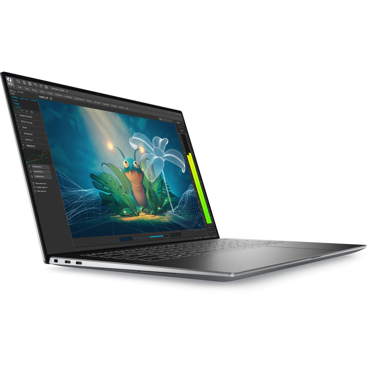 Dell Precision 5570 15.6" 32GB 512GB SSD Core™ i7-12800H 2.6GHz WIN11P, Titan Gray (Refurbished - Excellent)