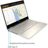 HP Pavilion X360 14M-DW0023DX 14" Touch 16GB 256GB SSD Core™ i5-1035G1 1.0GHz WIN11H, Luminous Gold (Refurbished - Fair)